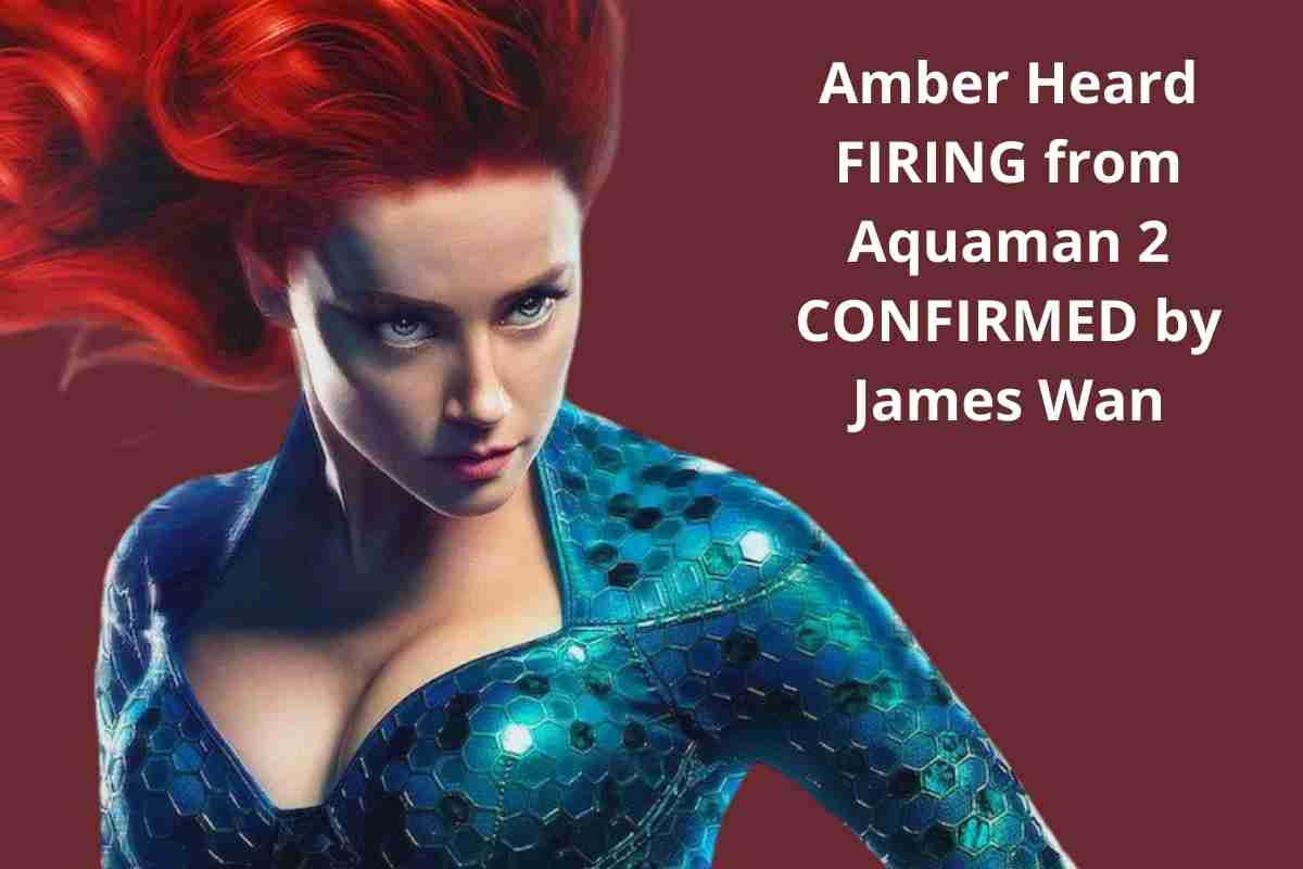 Amber Heard FIRING from Aquaman 2 CONFIRMED by James Wan