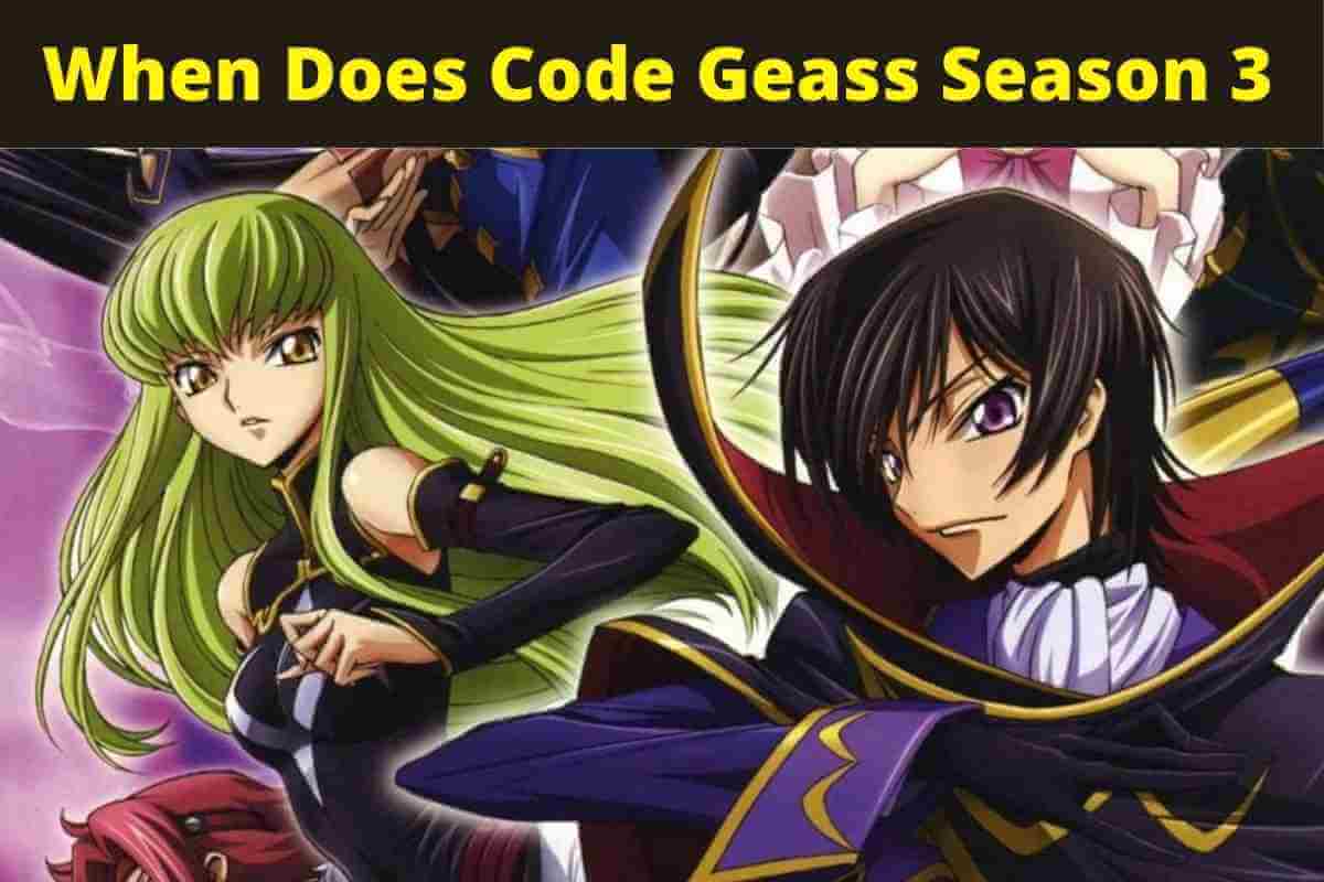 When Does Code Geass Season 3: Release Updates?