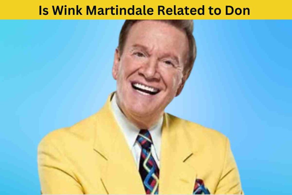 Is Wink Martindale Related to Don Martindale? The Truth Behind the Nickname