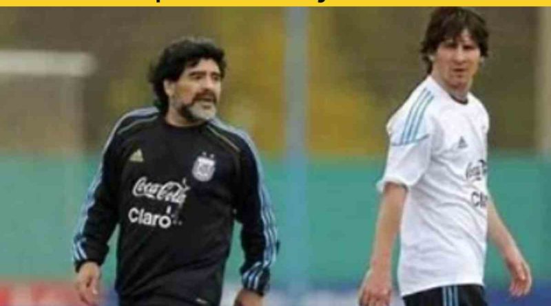 Is Lionel Messi Related to Diego Maradona?