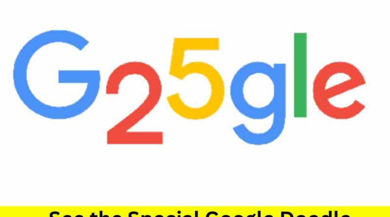 See the Special Google Doodle, Plus Other Easter Eggs: Google's 25th Birthday