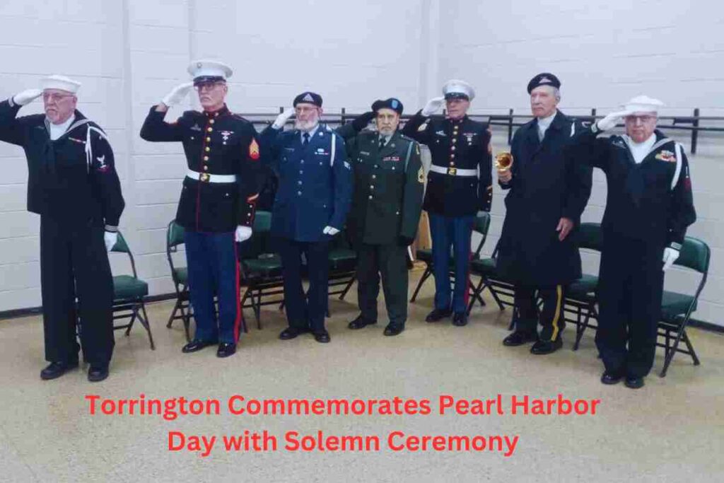 Torrington Commemorates Pearl Harbor Day with Solemn Ceremony
