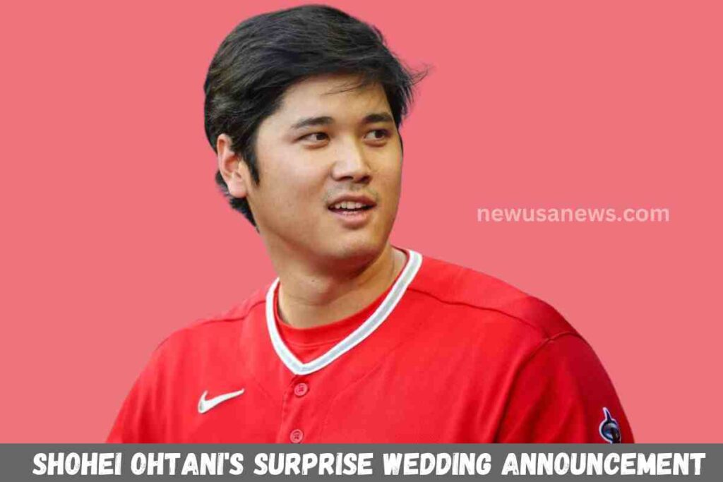 Shohei Ohtani's Surprise Wedding Announcement