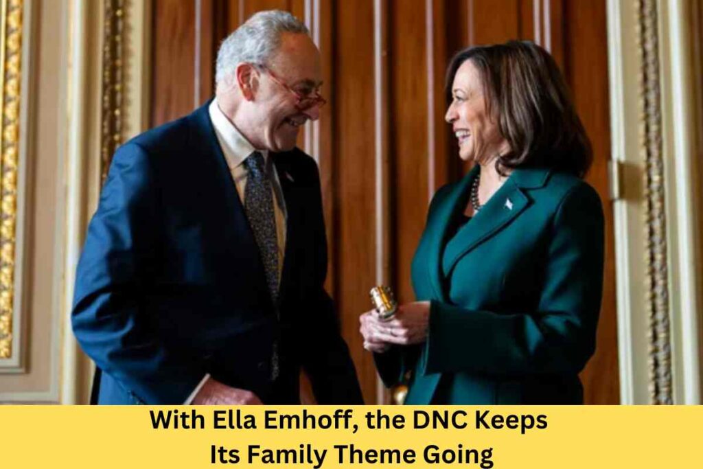 With Ella Emhoff, the DNC Keeps Its Family Theme Going