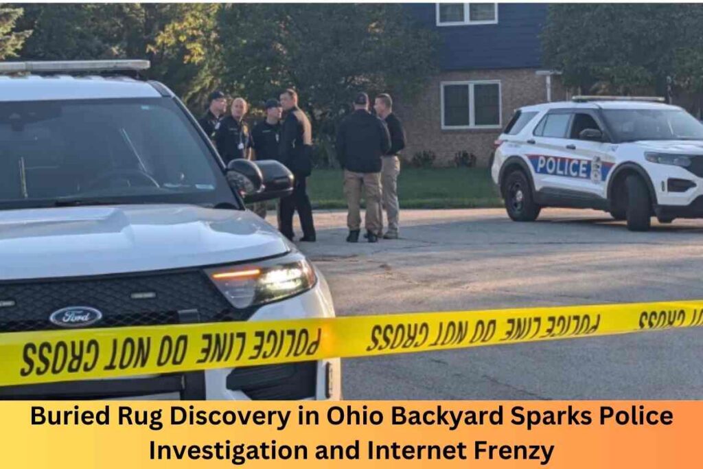 Buried Rug Discovery in Ohio Backyard Sparks Police Investigation and Internet Frenzy