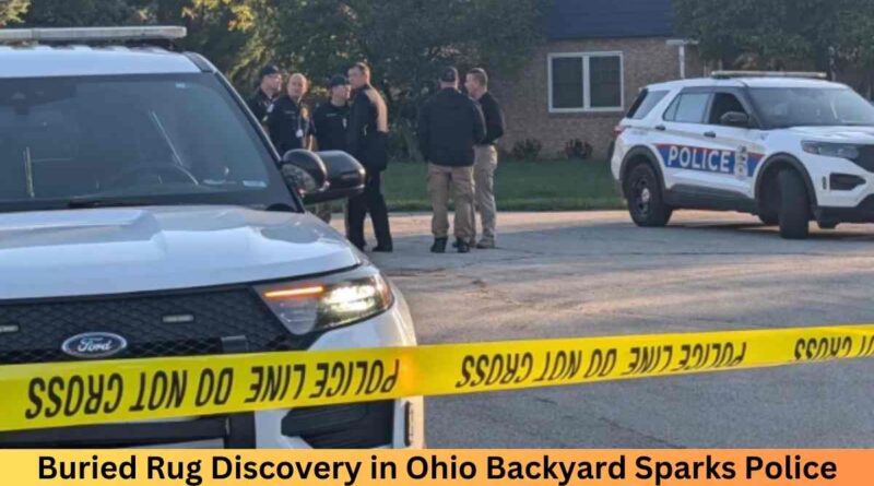 Buried Rug Discovery in Ohio Backyard Sparks Police Investigation and Internet Frenzy