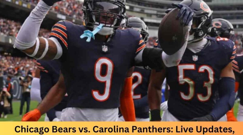 Chicago Bears vs. Carolina Panthers Live Updates, Scores, and Key Moments from Week 5 at Soldier Field