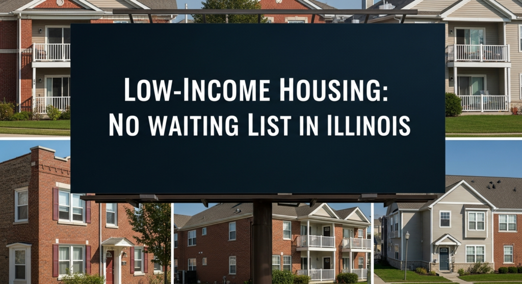 low Income Housing With No Waiting List In Illinois