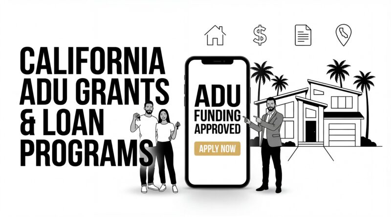 California ADU Grants and Loan Programs