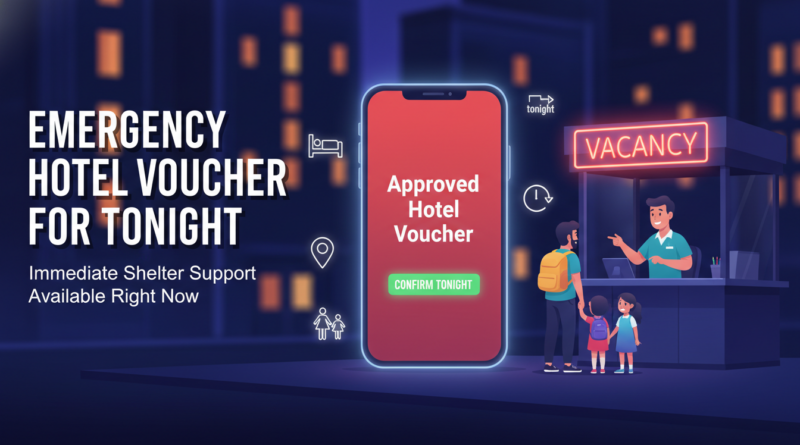Emergency Hotel Voucher For Tonight