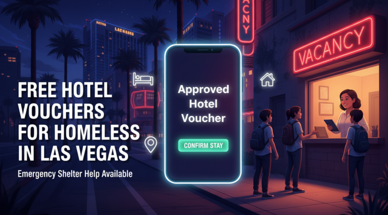 Free Hotel Vouchers For Homeless Individuals In Las Vegas