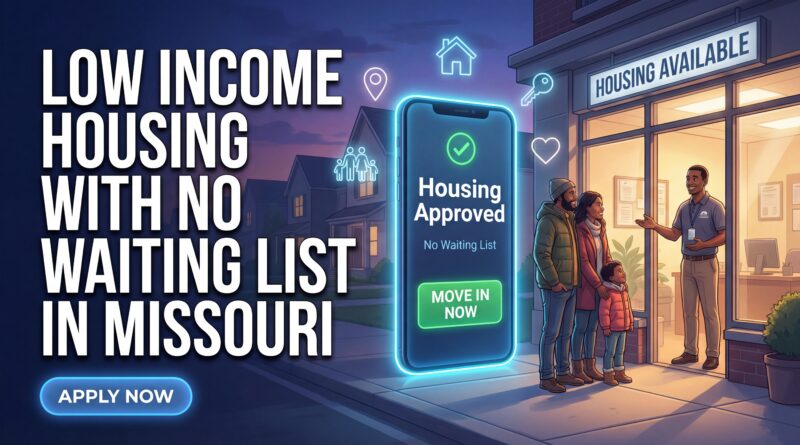 Low Income Housing With No Waiting List In Missouri
