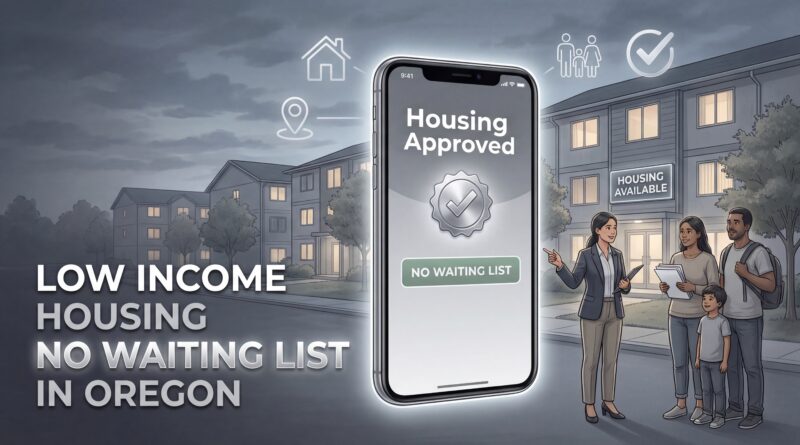 Low Income Housing With No Waiting List In Oregon
